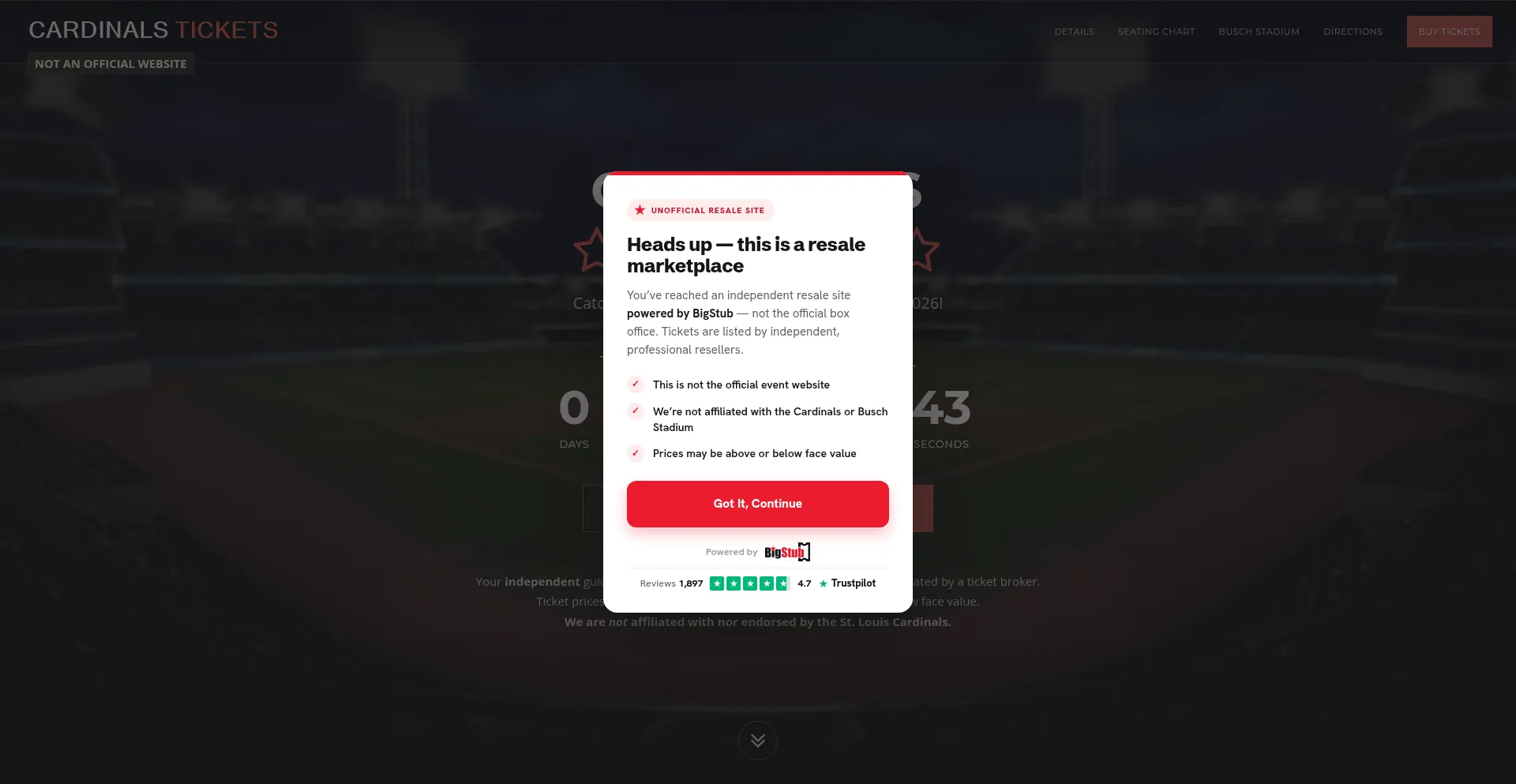Cardinaltickets.net