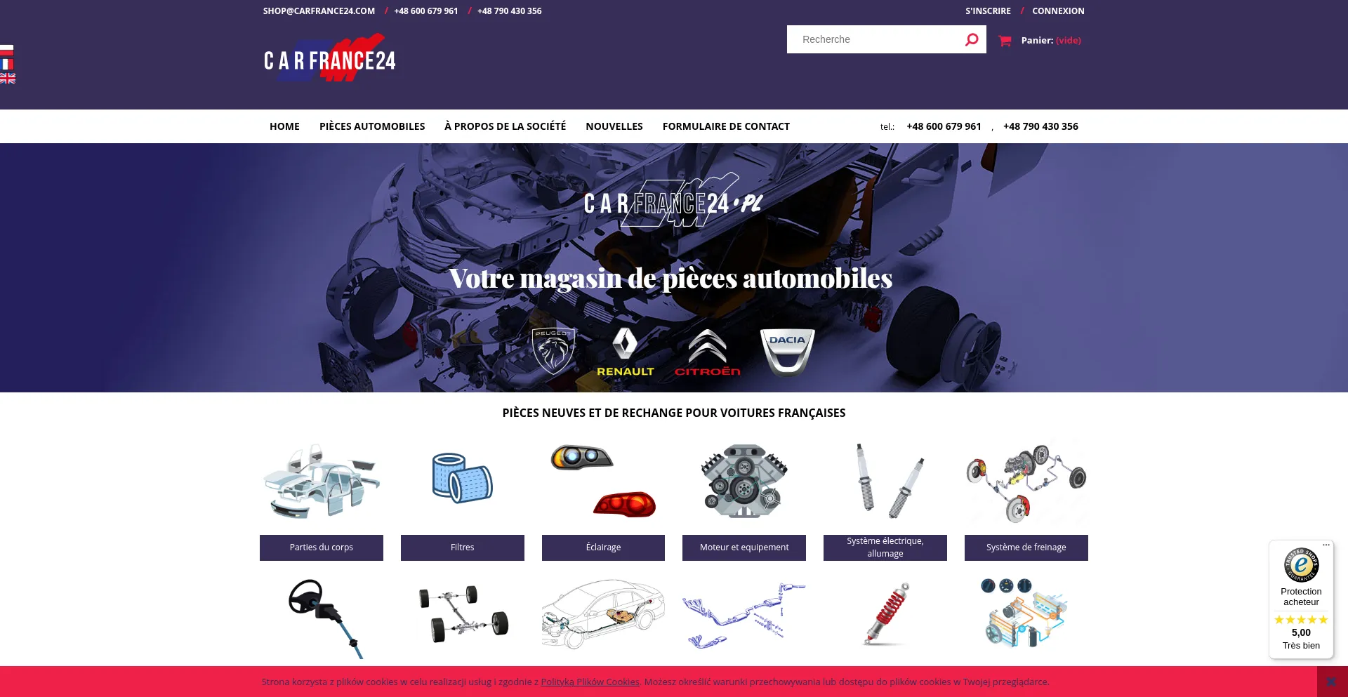Carfrance24.fr Screenshot