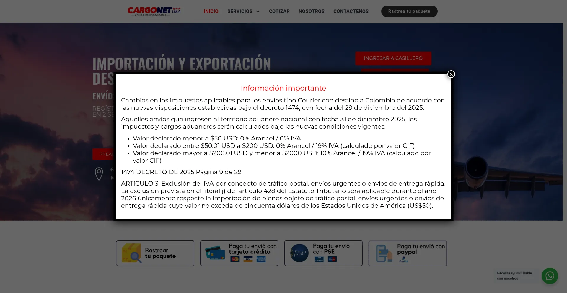 Cargonetusa.com