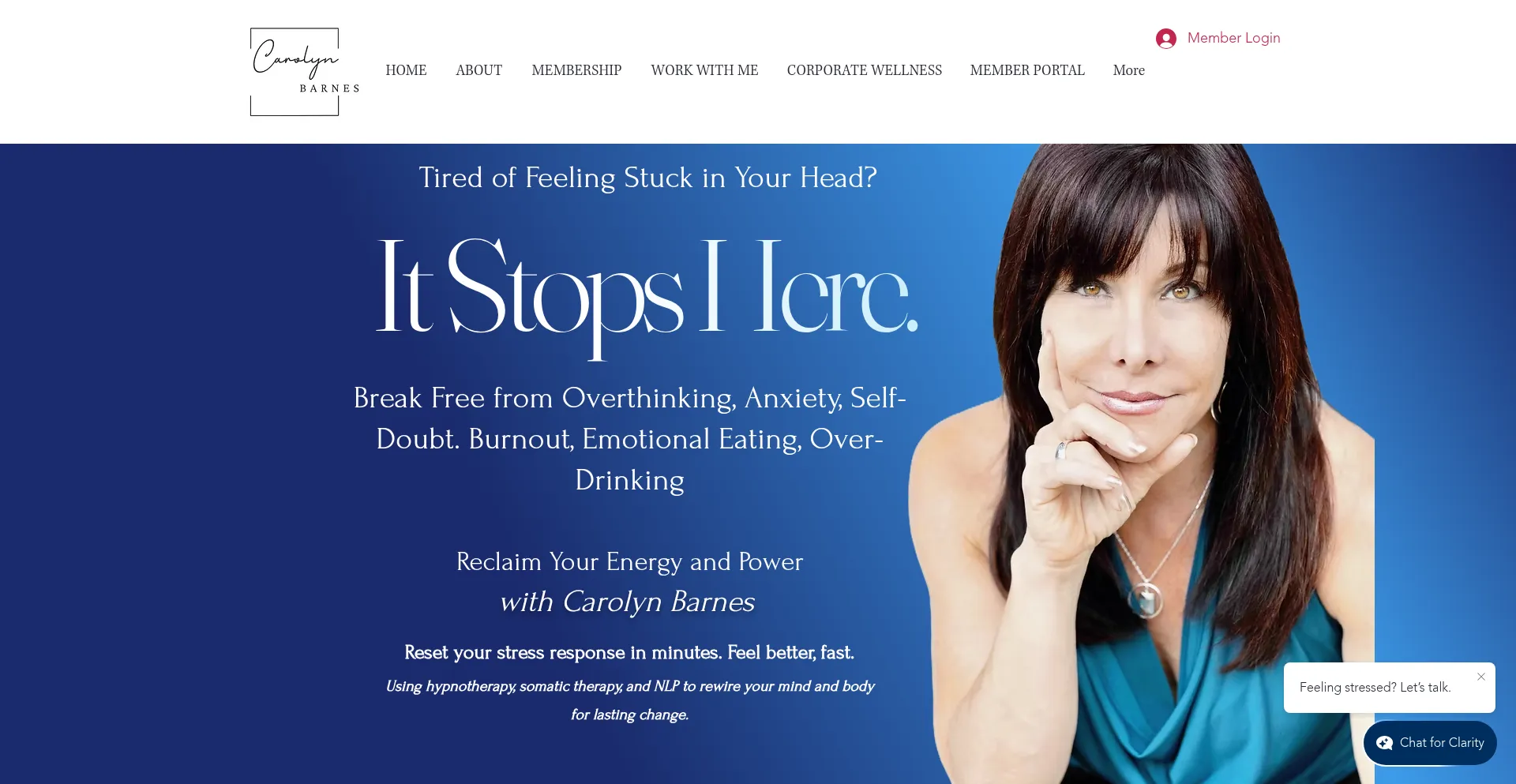 Carolynbarnes.com Screenshot