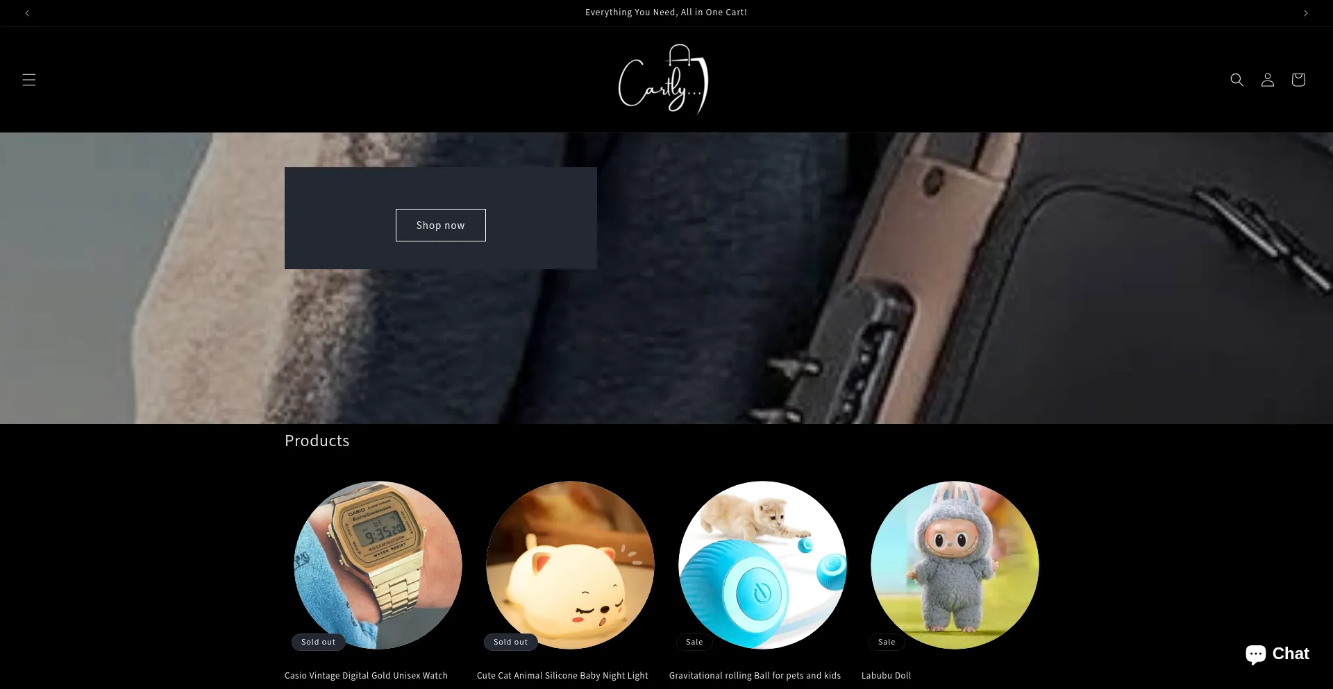Cart-ly.store Screenshot