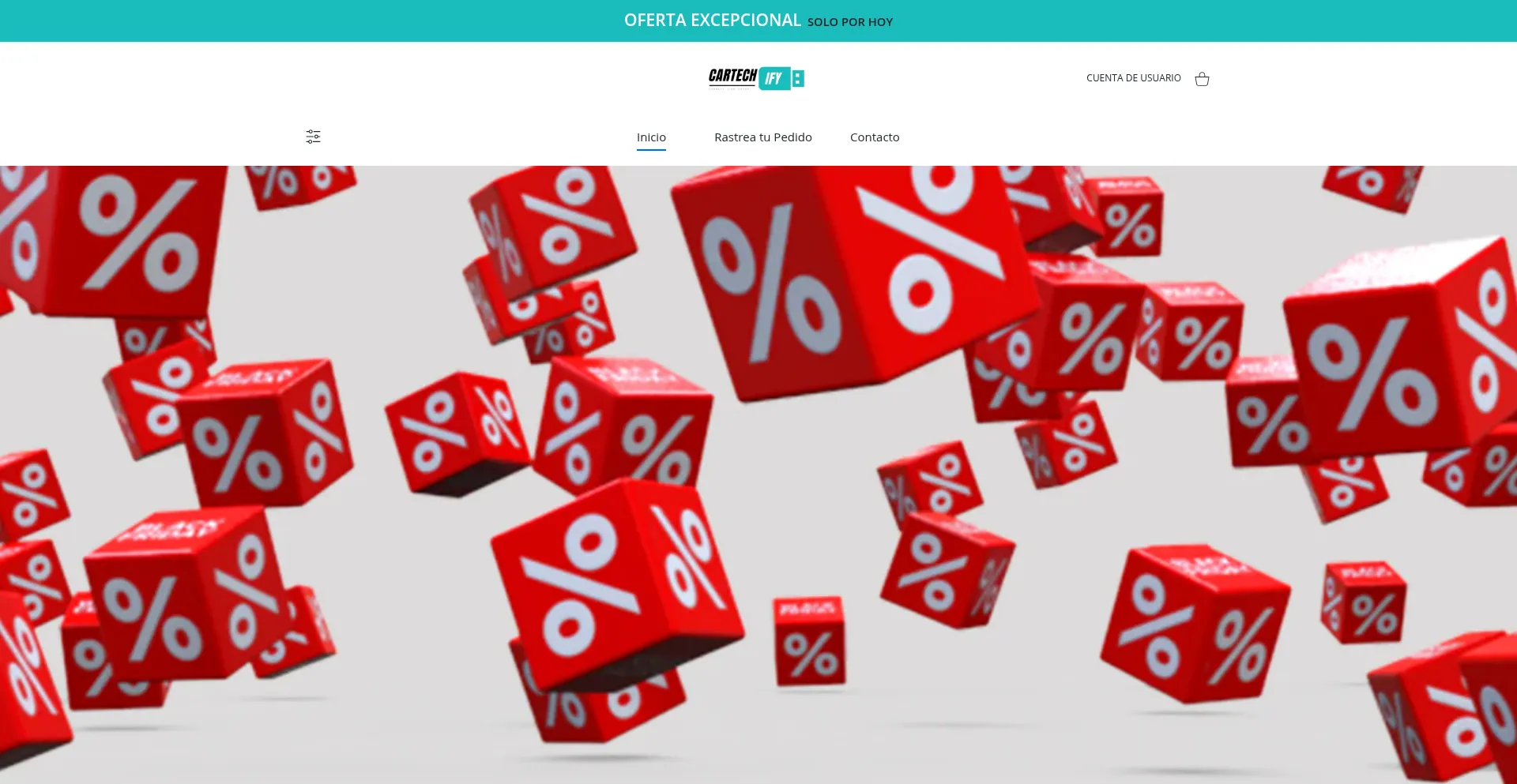 Website screenshot of Cartechify.com