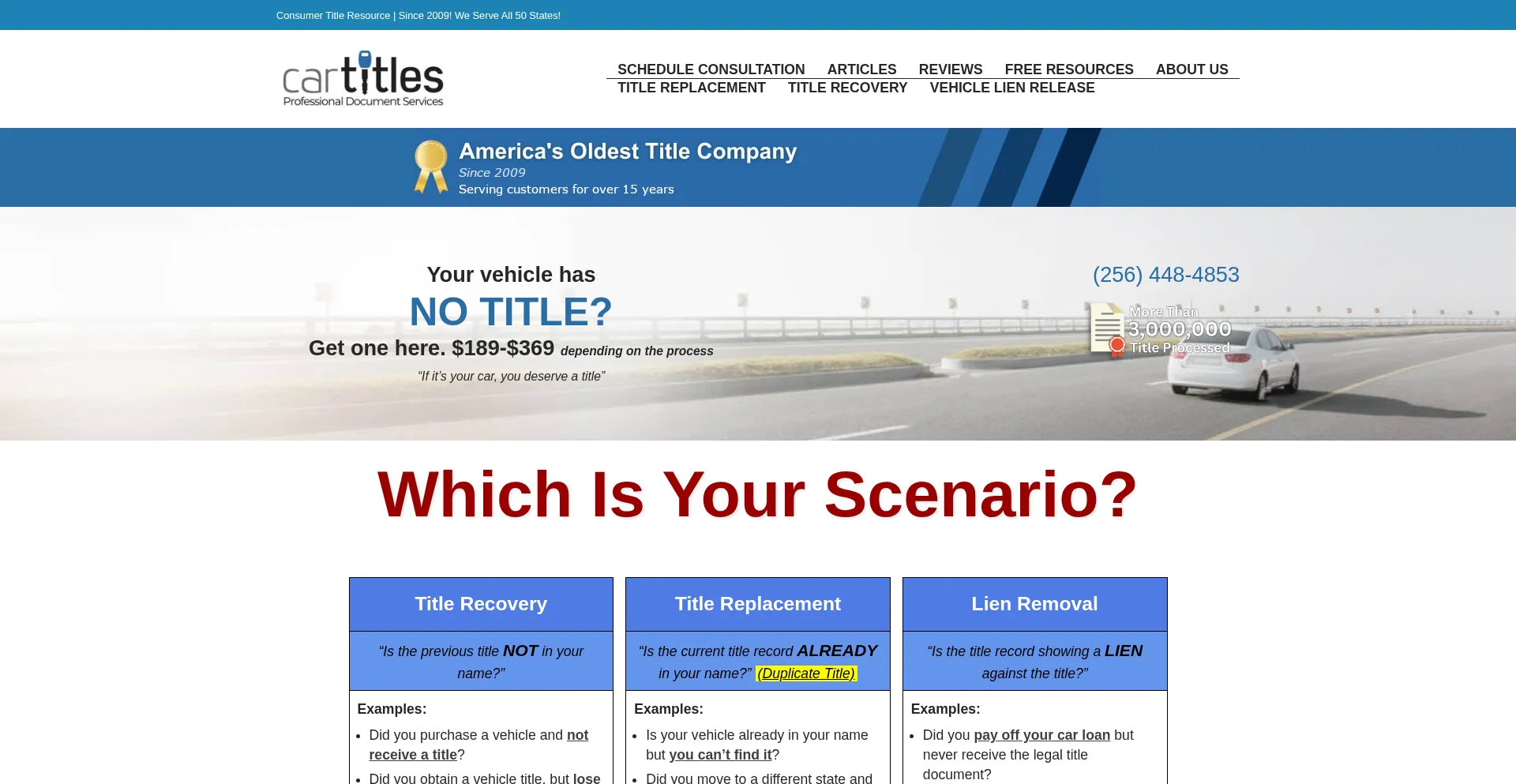 Cartitles.com