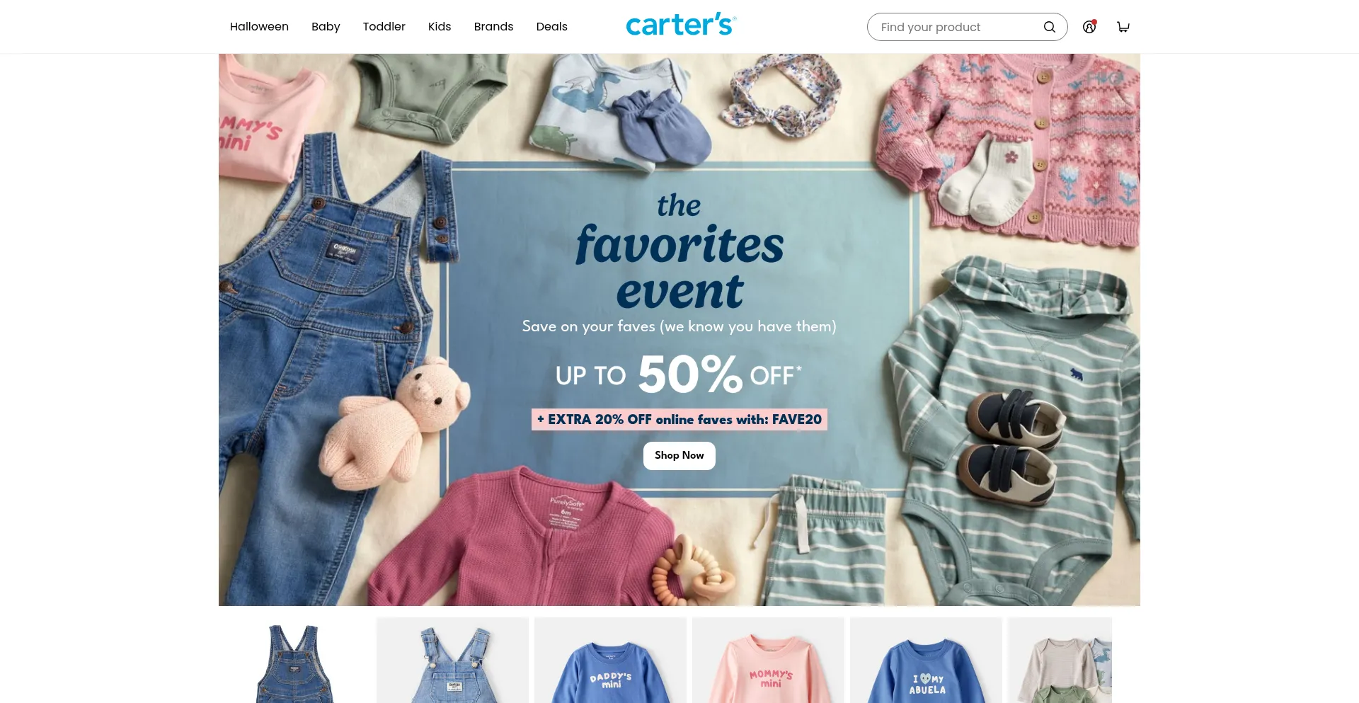 Website screenshot of Cartsale.shop