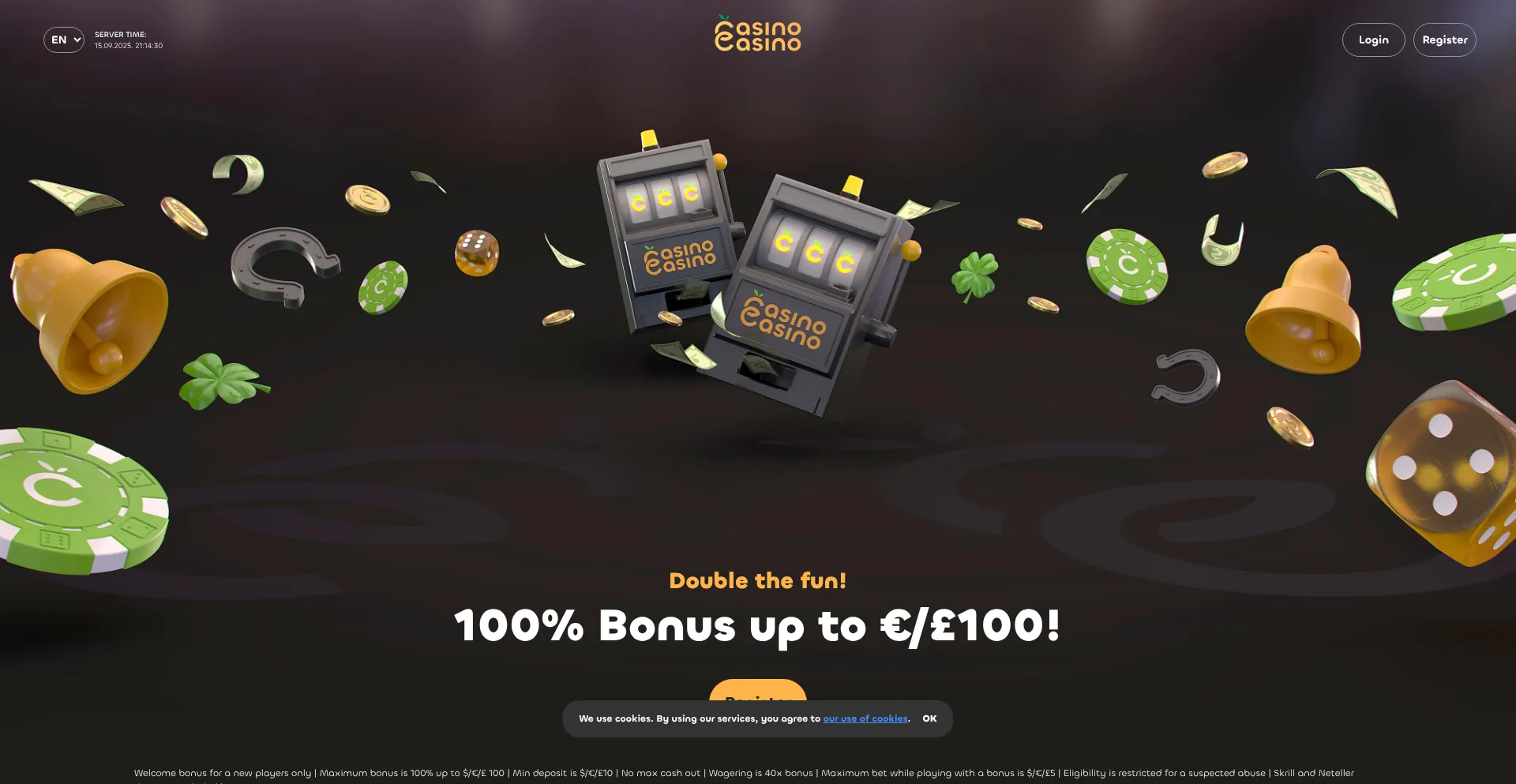 Casinocasino.com 安全可靠吗？