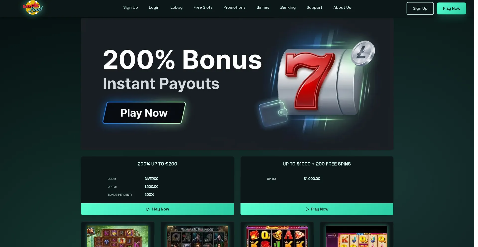 Casinoluckland.com