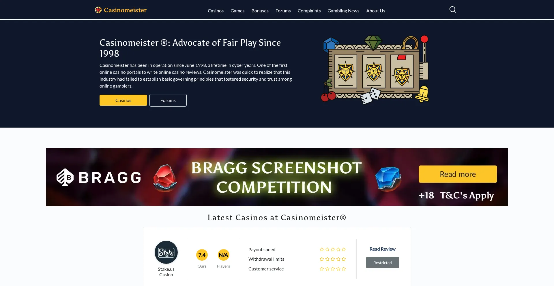 Casinomeister.com 安全可靠吗？