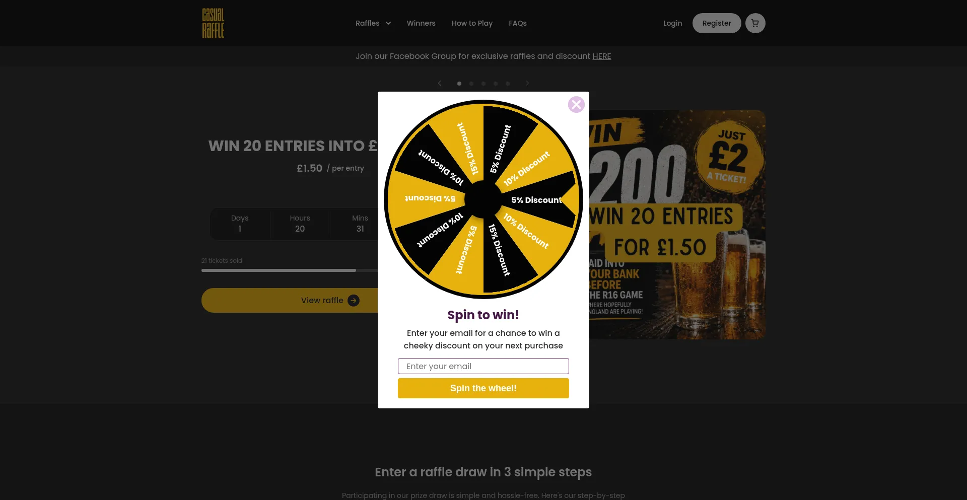 Casualraffle.co.uk