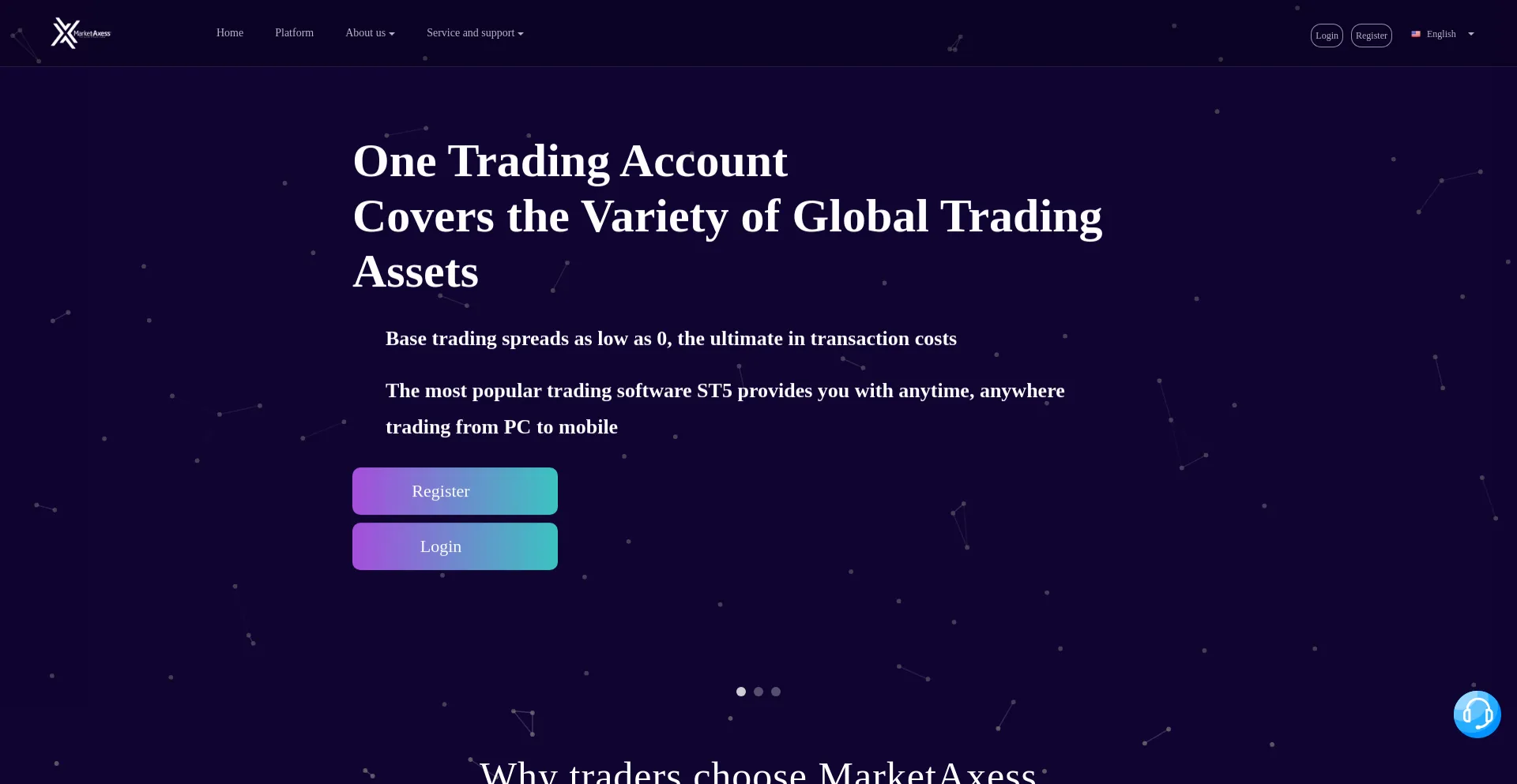 Website screenshot of Catamaekets.cc