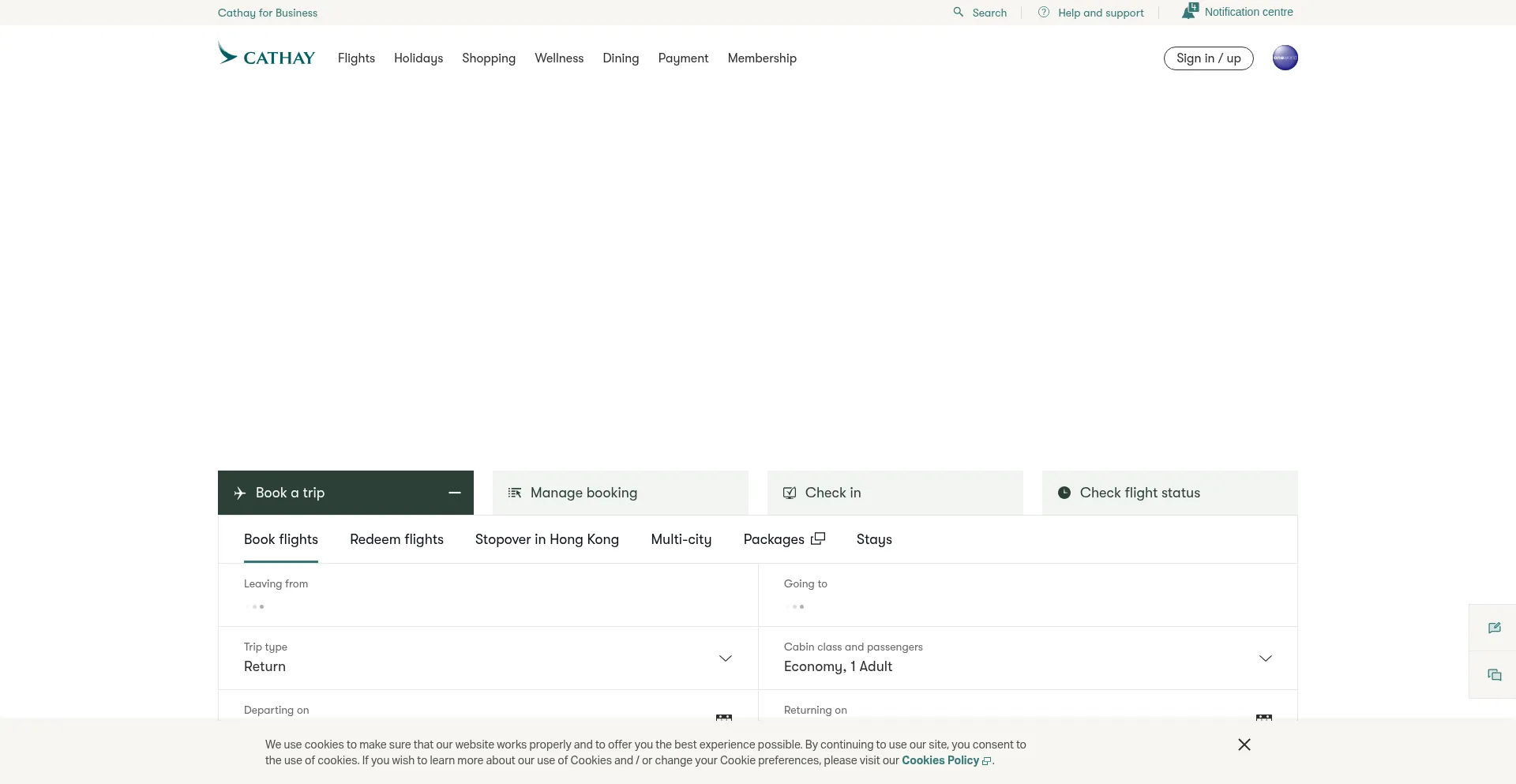 Cathaypacific.com 安全可靠吗？