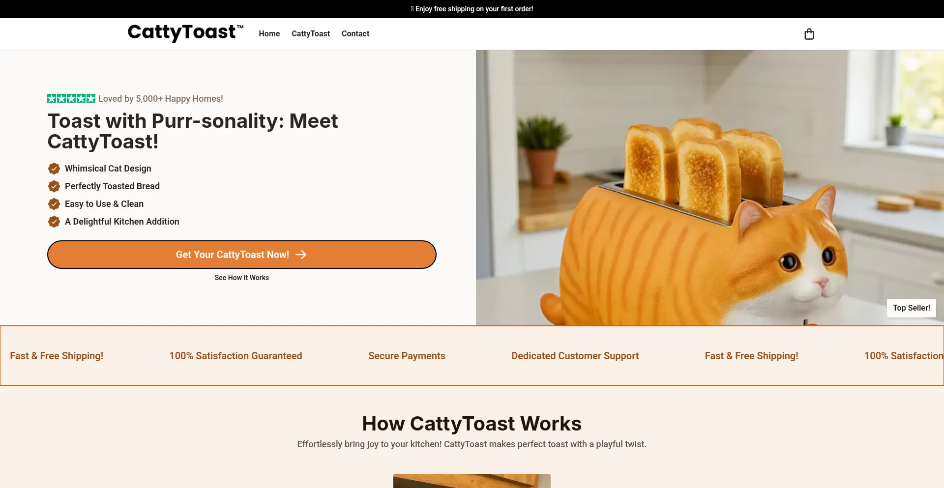 Catty-toast.com