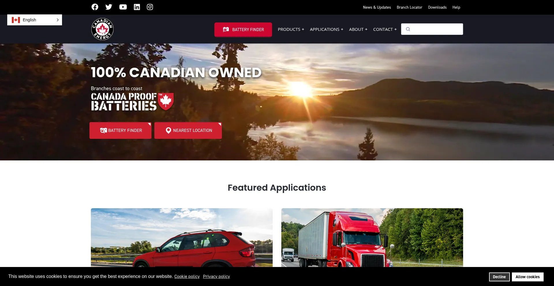 Website screenshot of Cdnrg.com