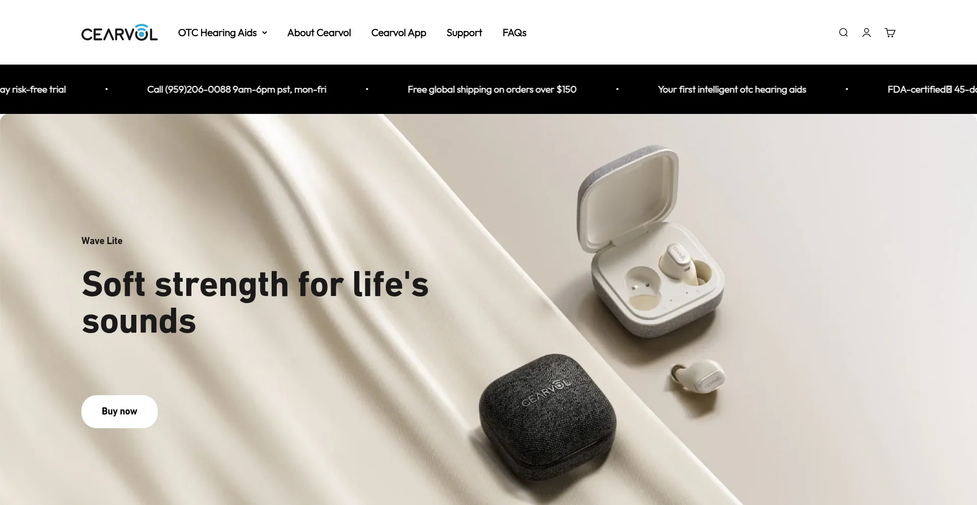 Website screenshot of Cearvol.com