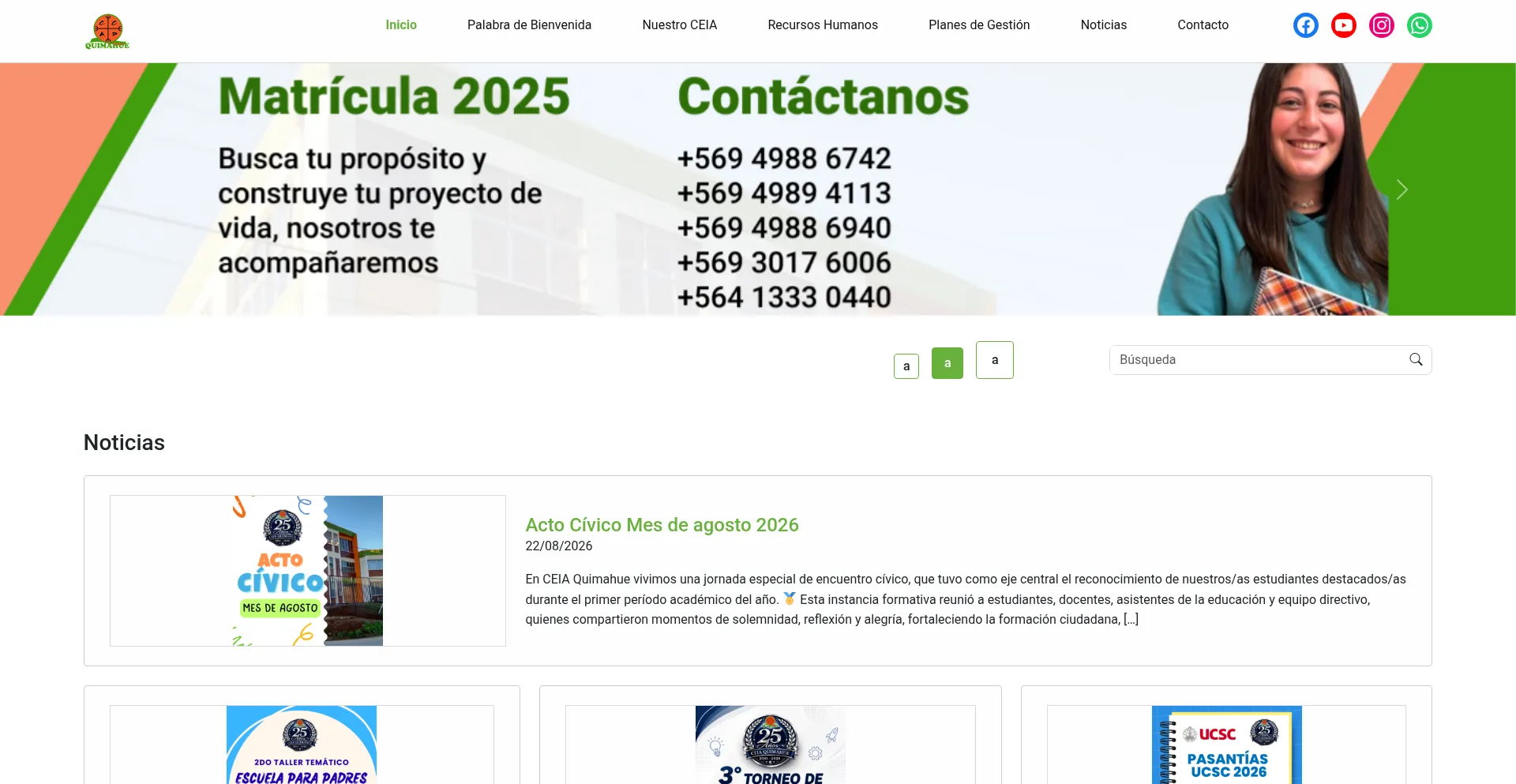 Ceiaquimahue.cl