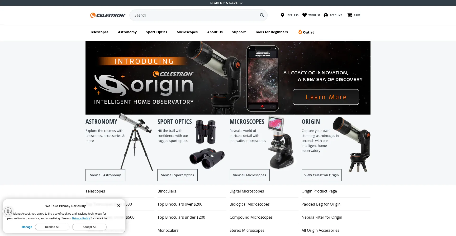 Celestron.com 安全可靠吗？