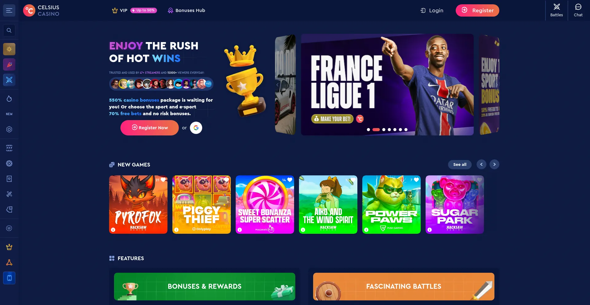 Celsiuscasino.com 安全可靠吗？
