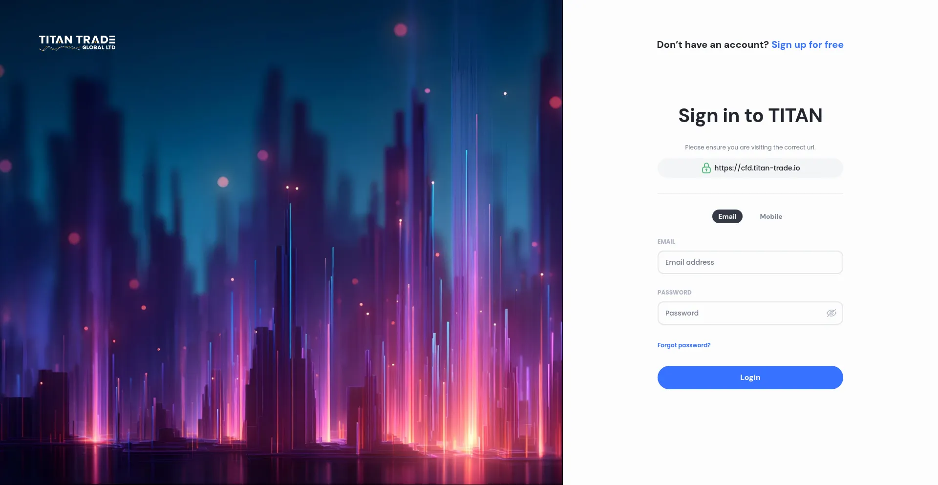 Cfd.titan-trade.io 安全可靠吗？