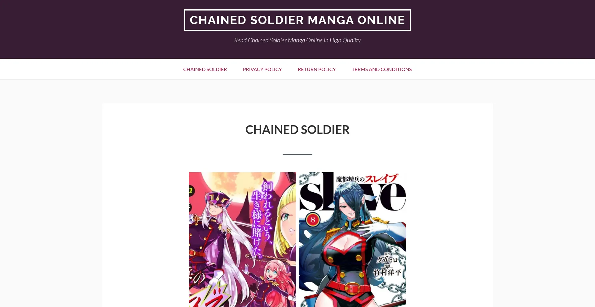 Chainedsoldier.org
