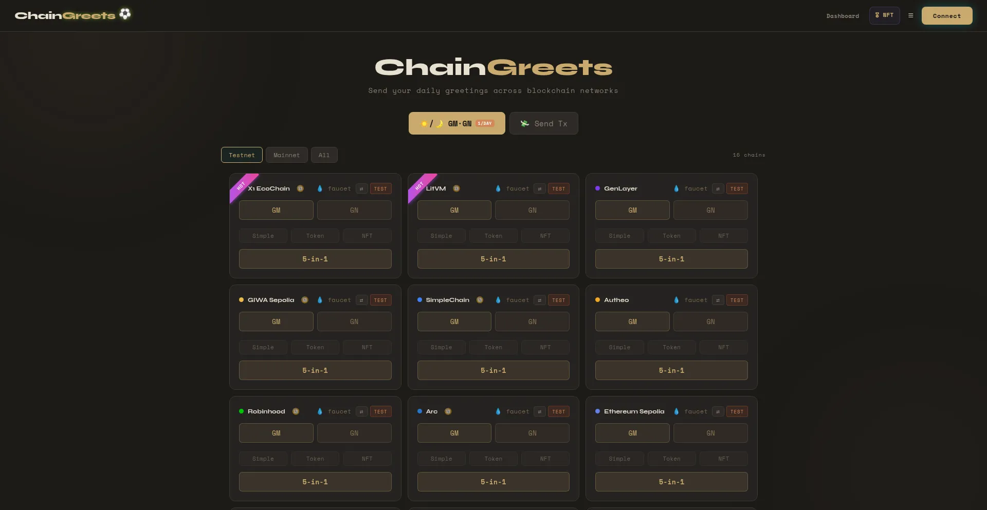 Chaingreets.xyz