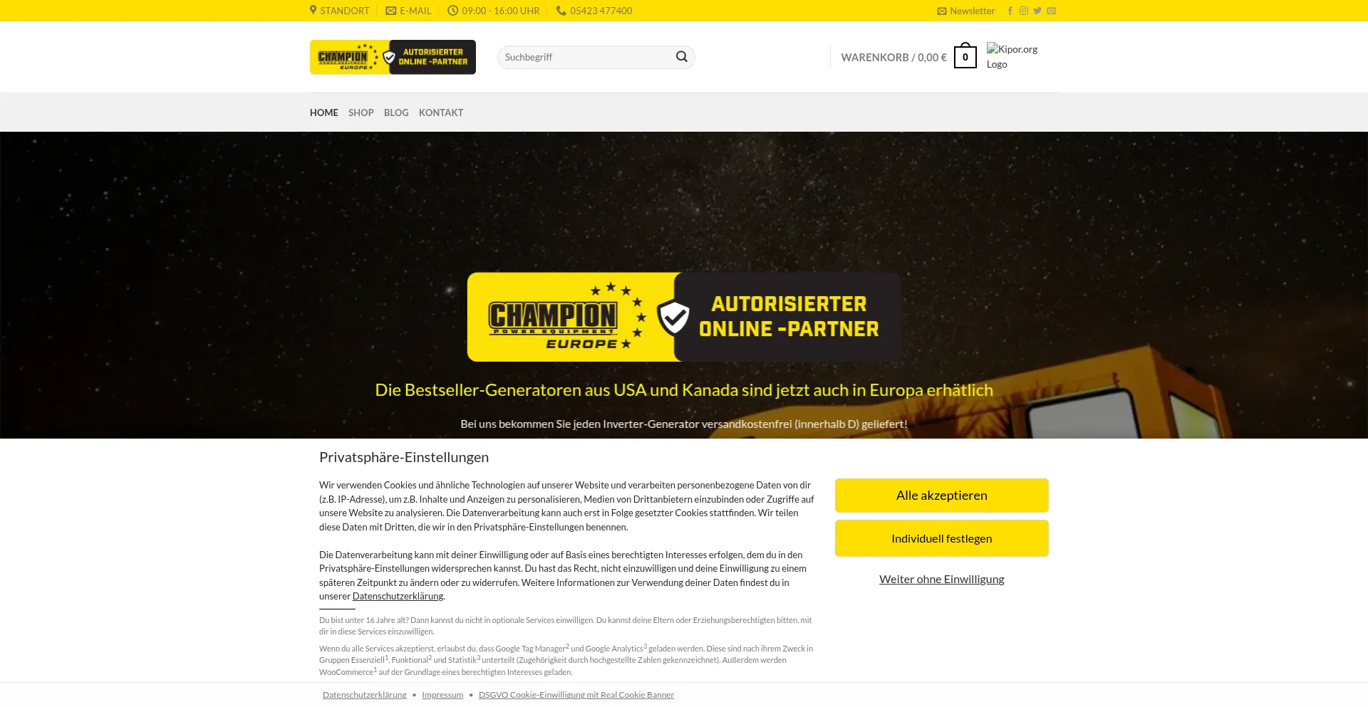 Champion-generatoren.de