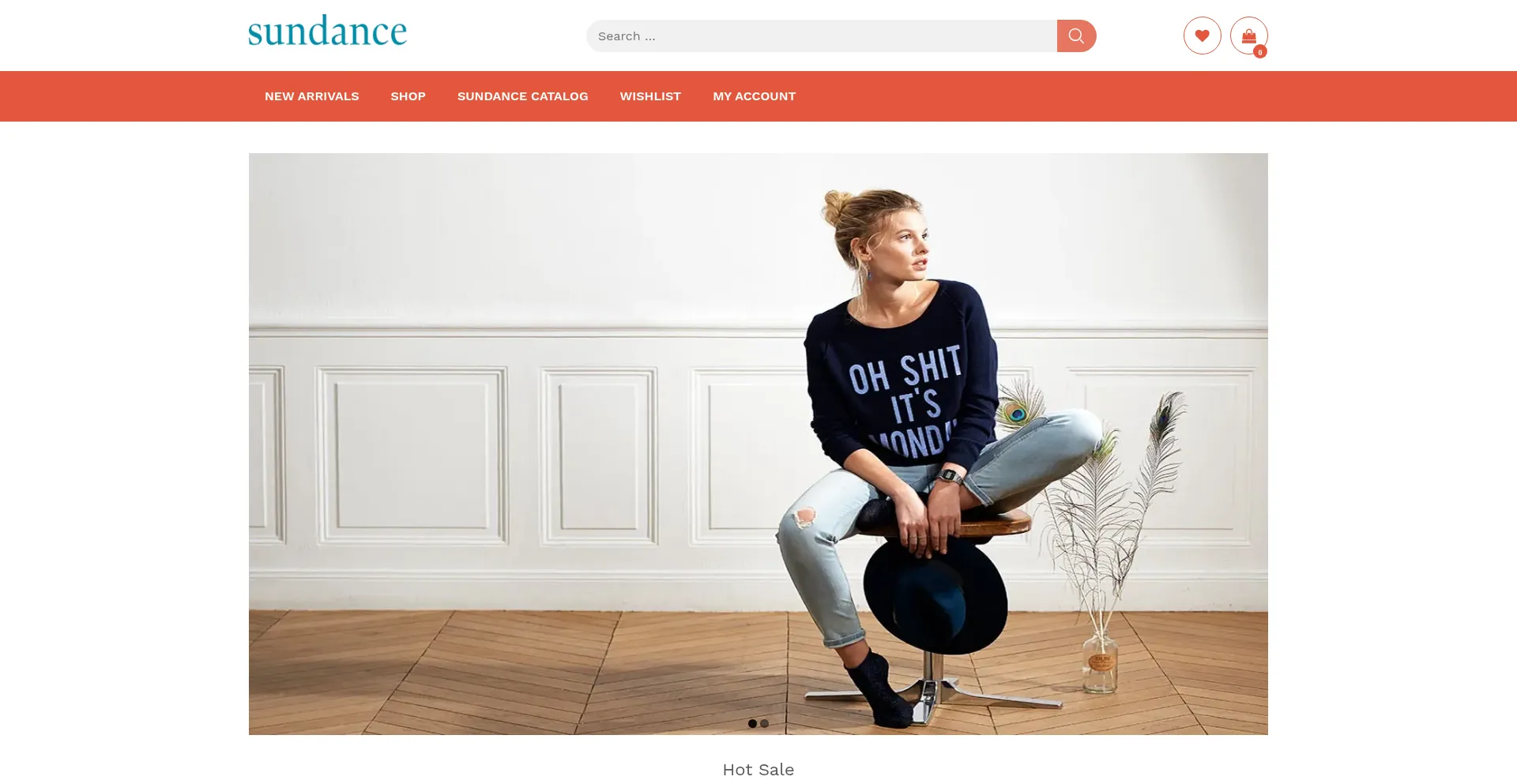 Website screenshot of Charlesmalott.shop