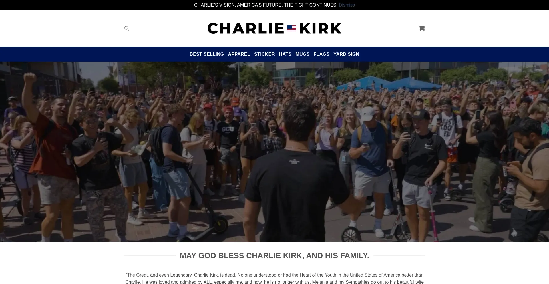 Charliekirksmerch.com 安全可靠吗？