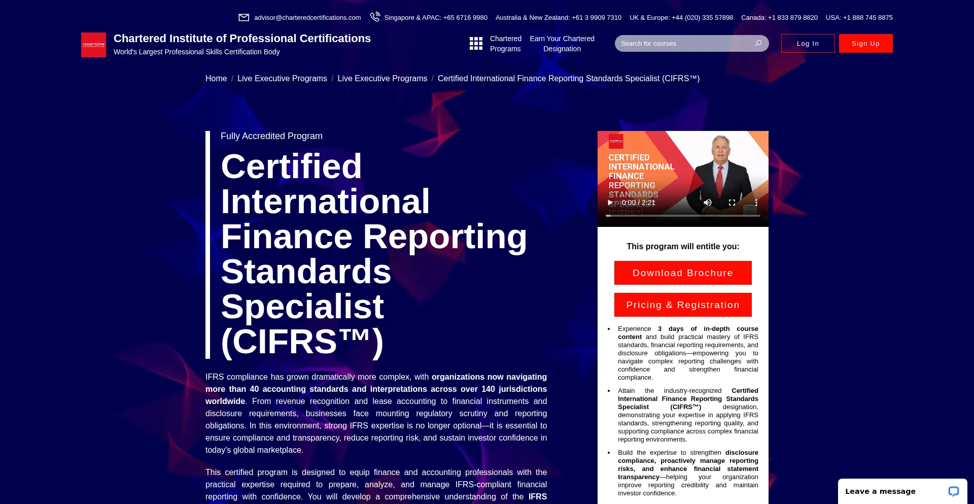 Charteredprogramscertified.com