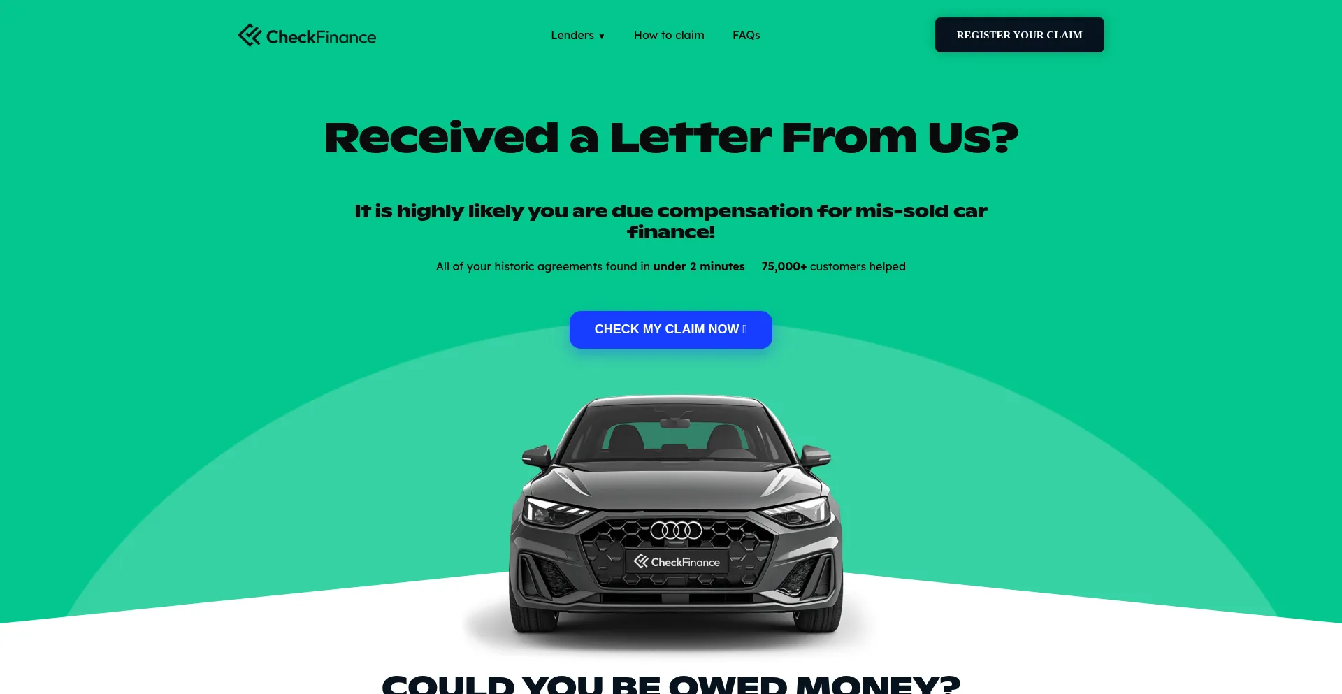 Checkfinance.co.uk 安全可靠吗？
