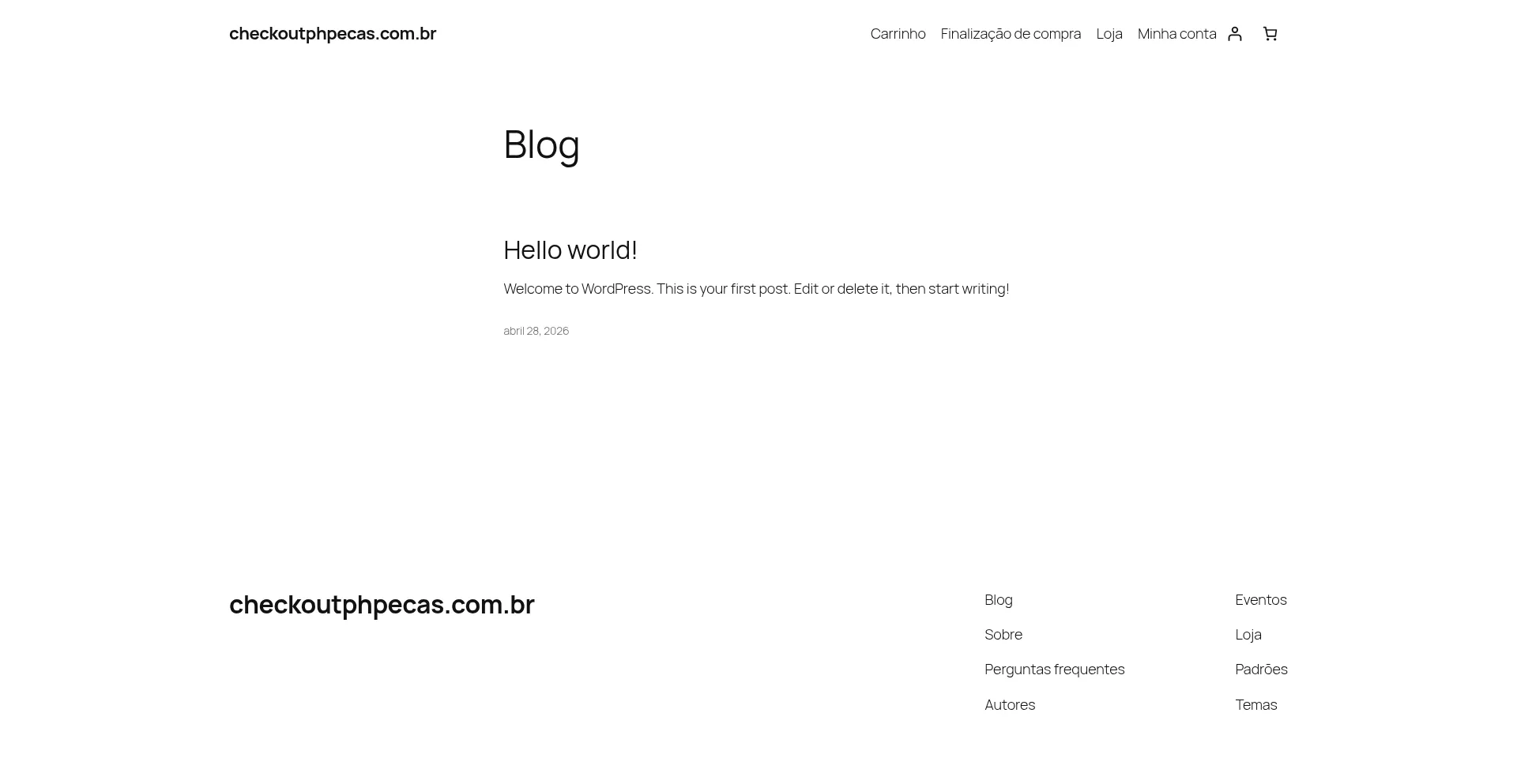 Checkoutphpecas.com.br