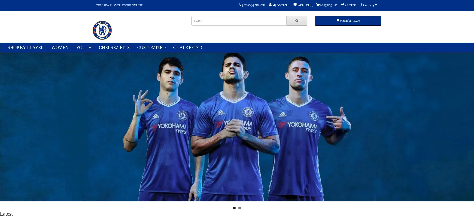 Chelseaplayerstore.com