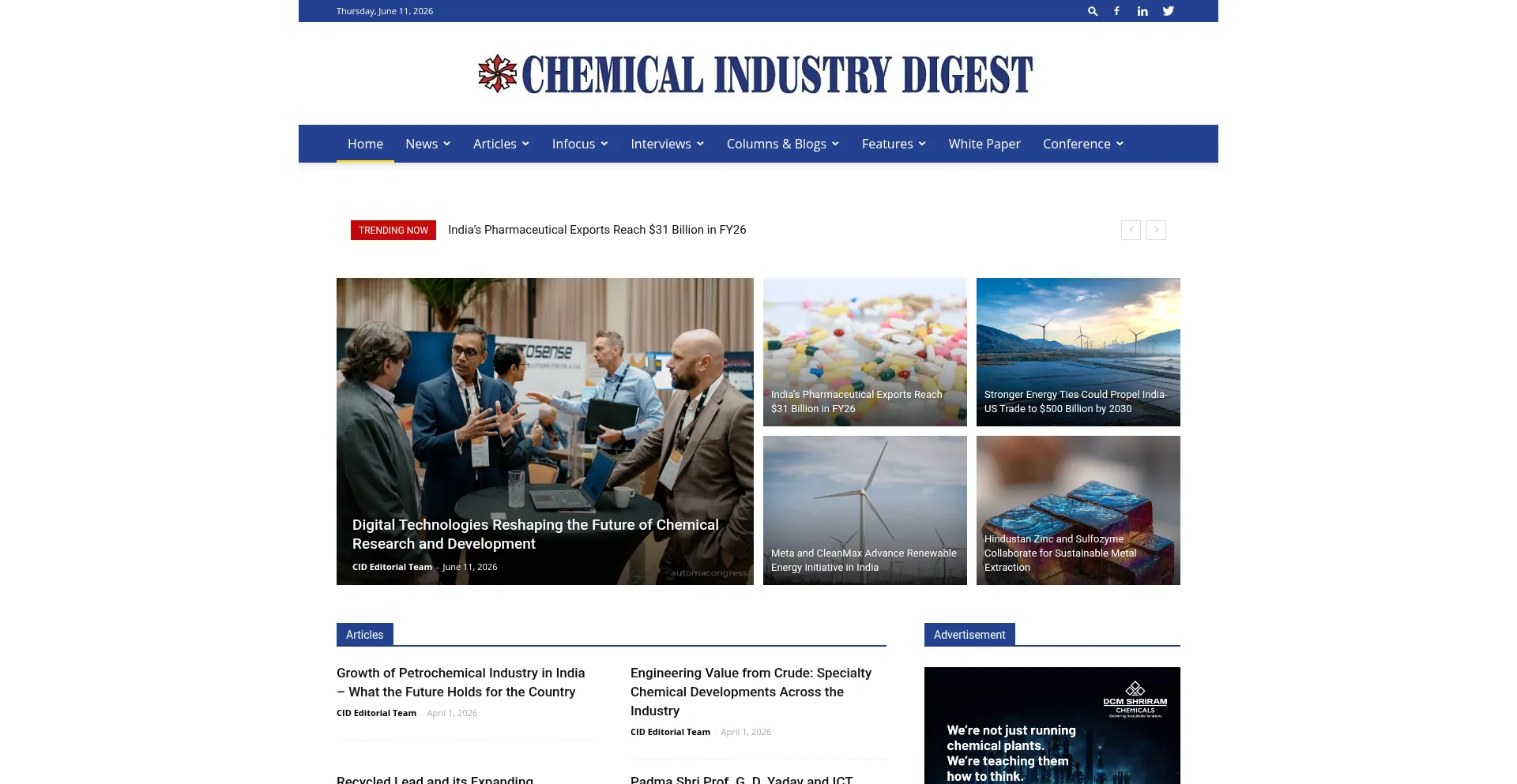 Chemindigest.com