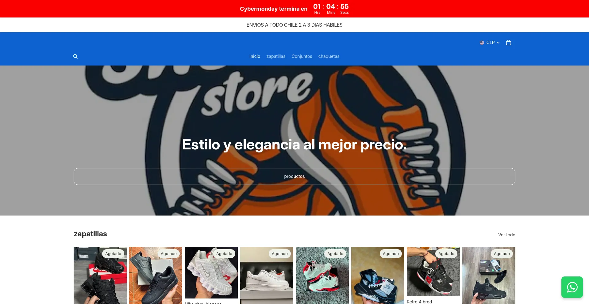 Chilesneakers.store