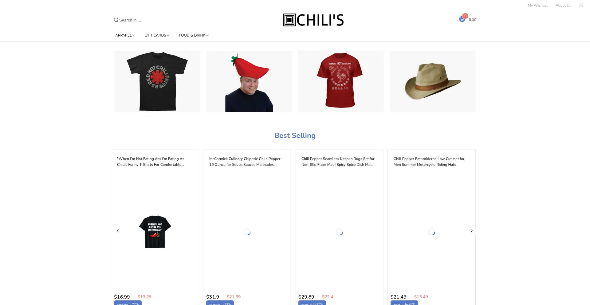 Chilisus.shop Screenshot