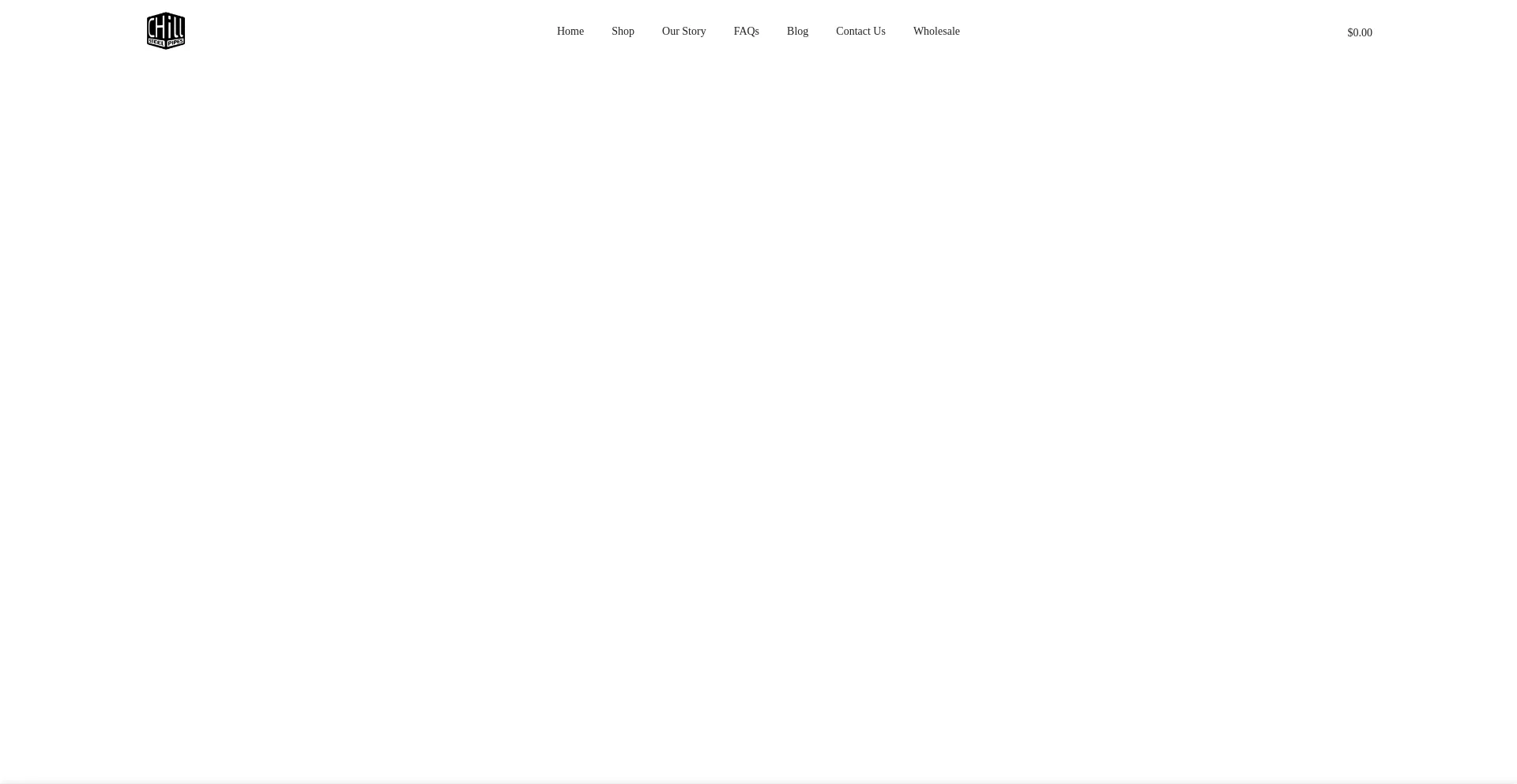 Website screenshot of Chill.store