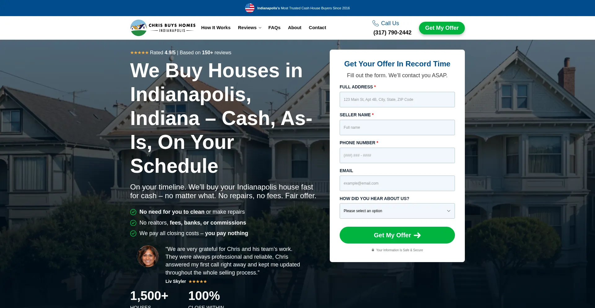 Chrisbuyshomesindy.com
