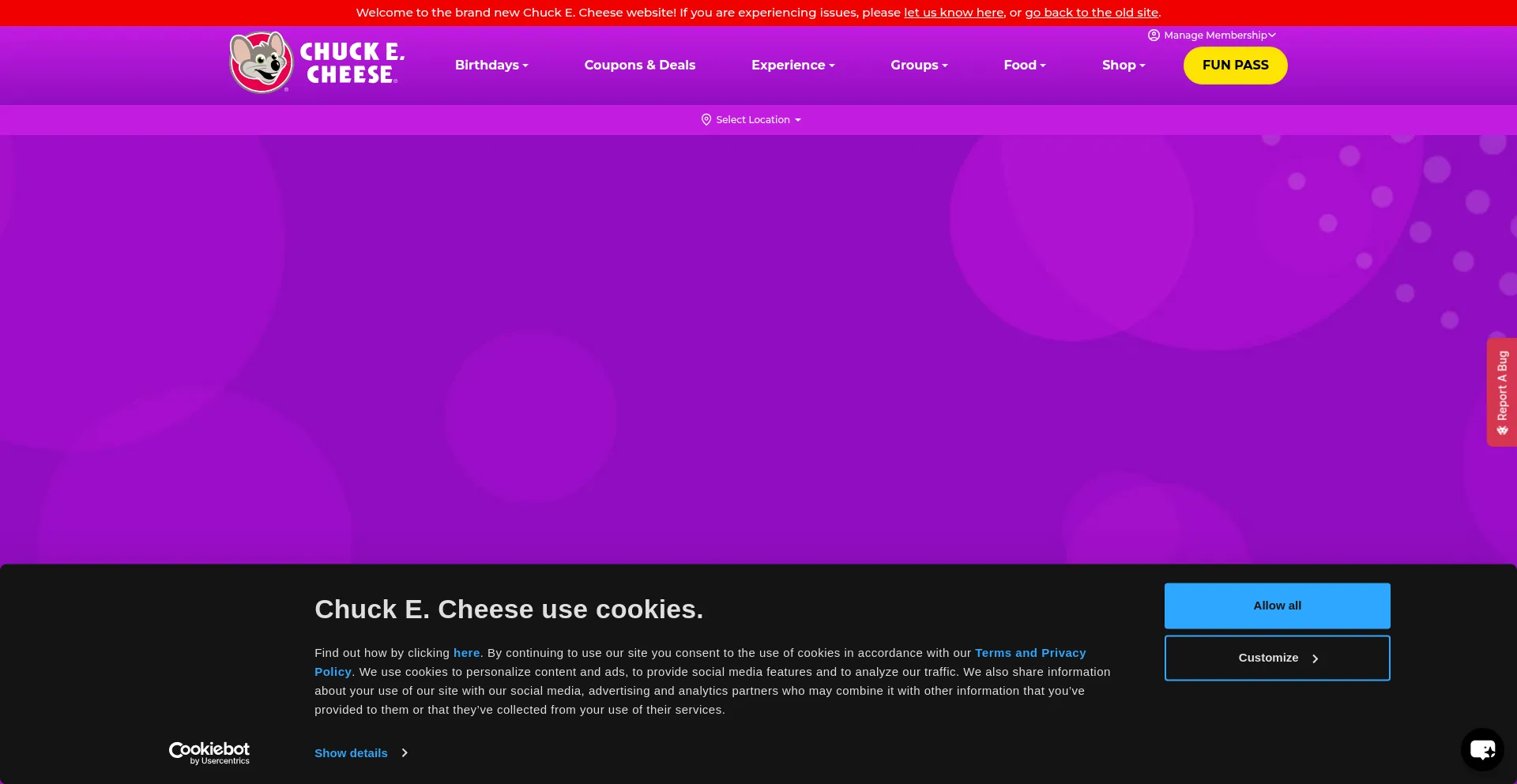 Chuckecheese.com