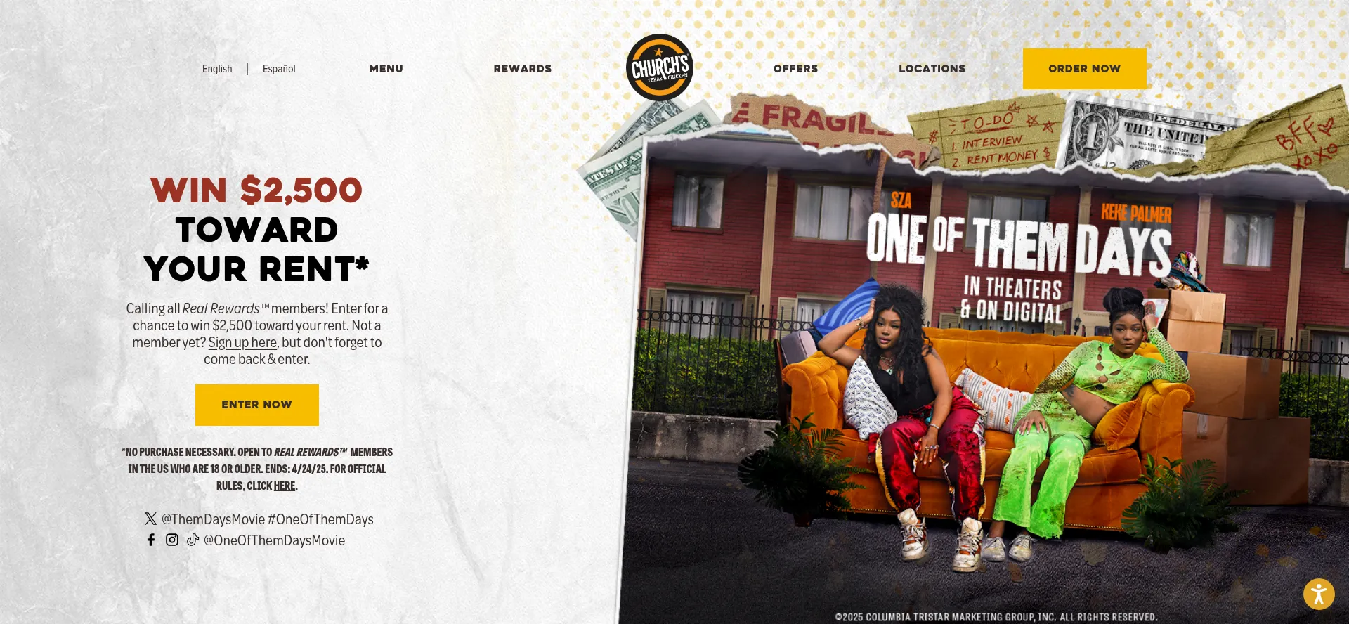 Website screenshot of Churchs.com