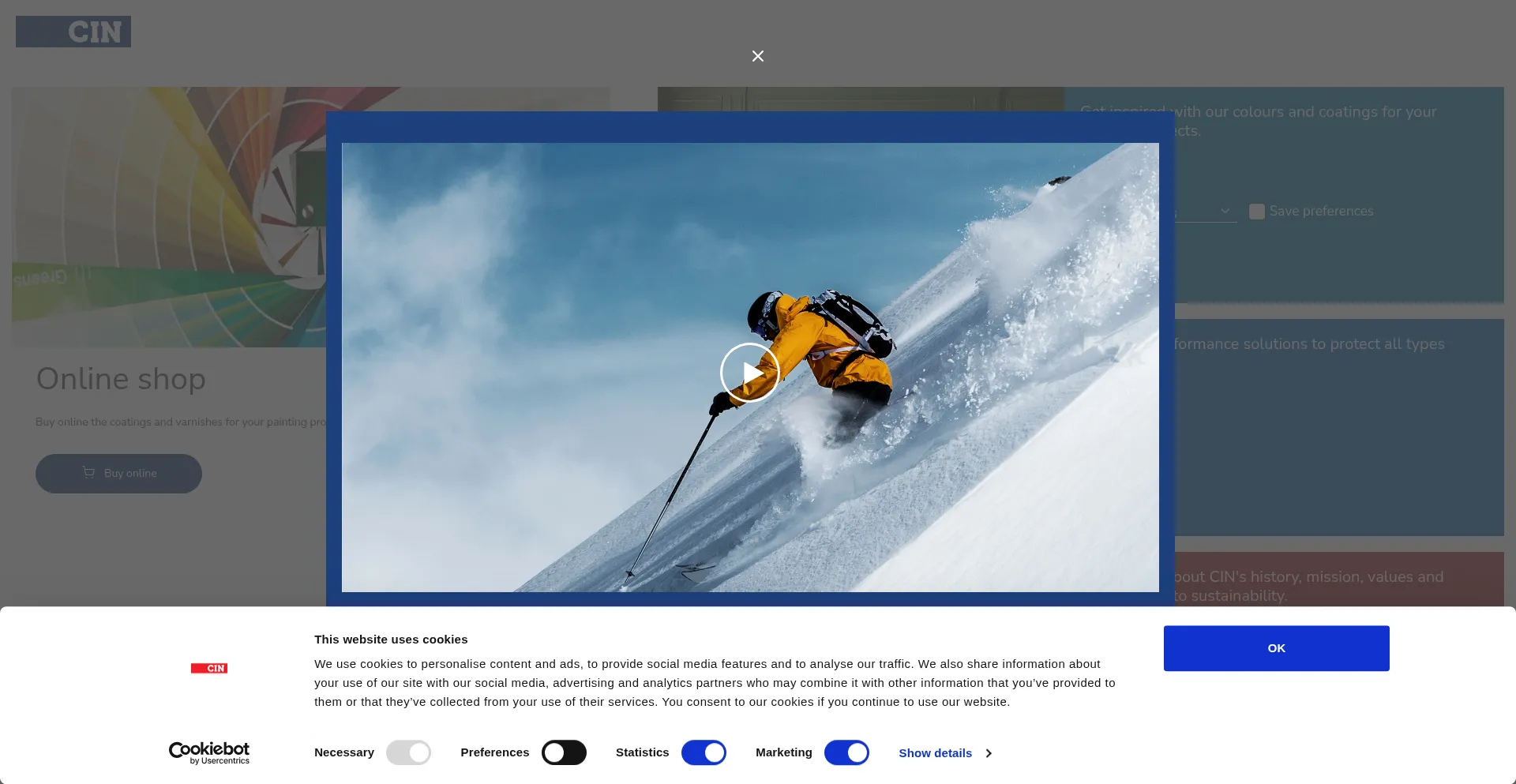 Cin.com Screenshot