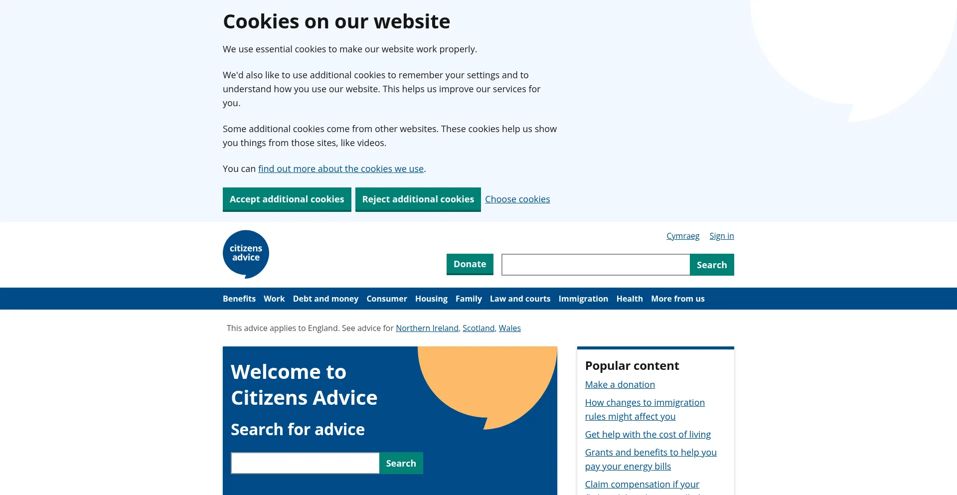 Citizensadvice.org.uk 安全可靠吗？