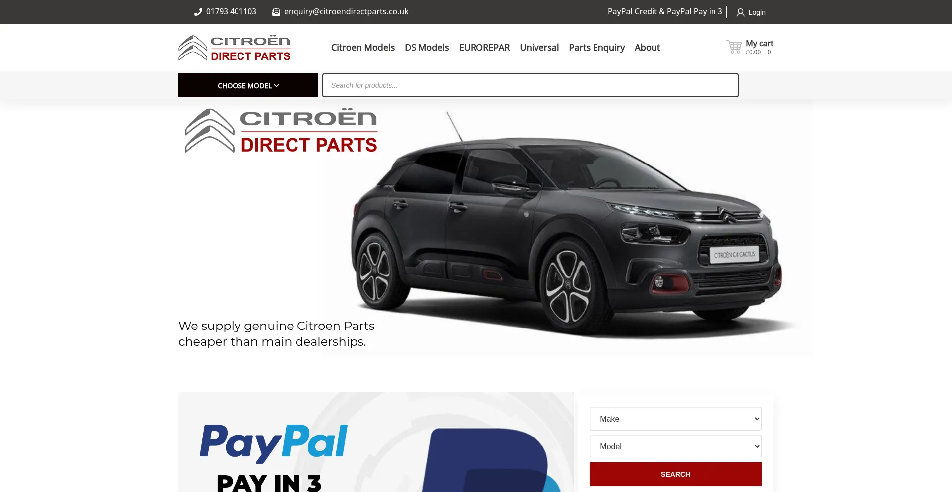 Citroendirectparts.co.uk