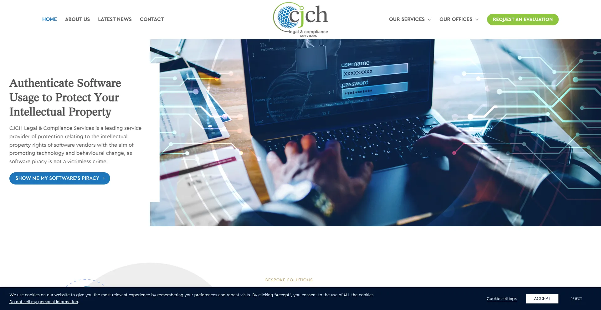 Cjchlegalcompliance.com Screenshot