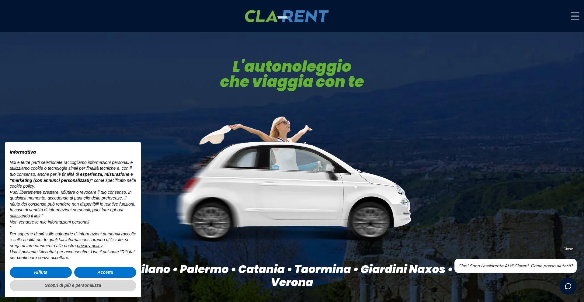 Clarent.it Screenshot