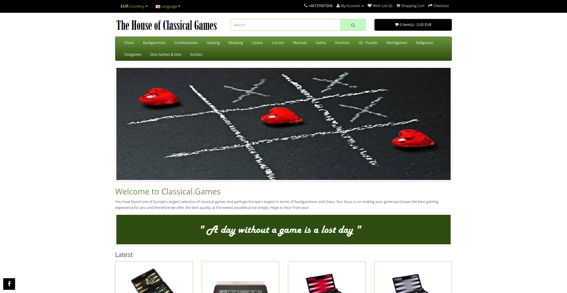 Classical.games Screenshot