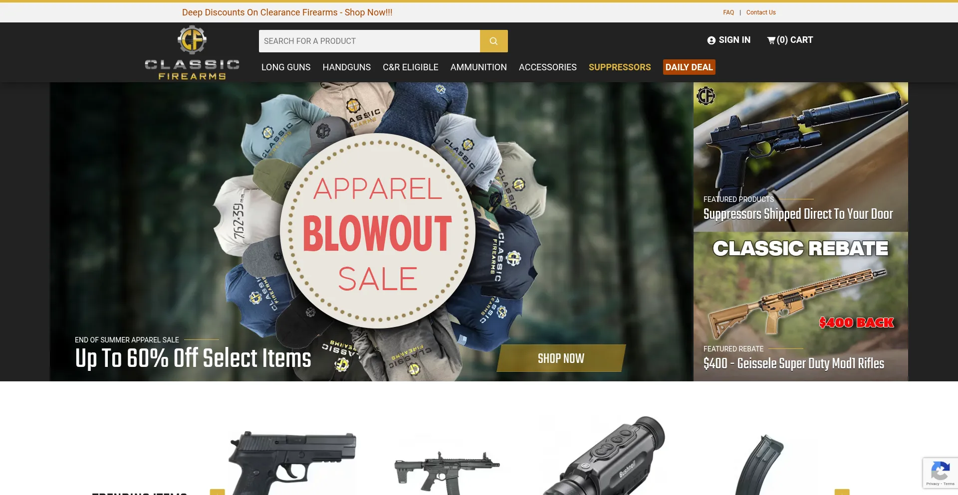 Classicfirearms.com 安全可靠吗？
