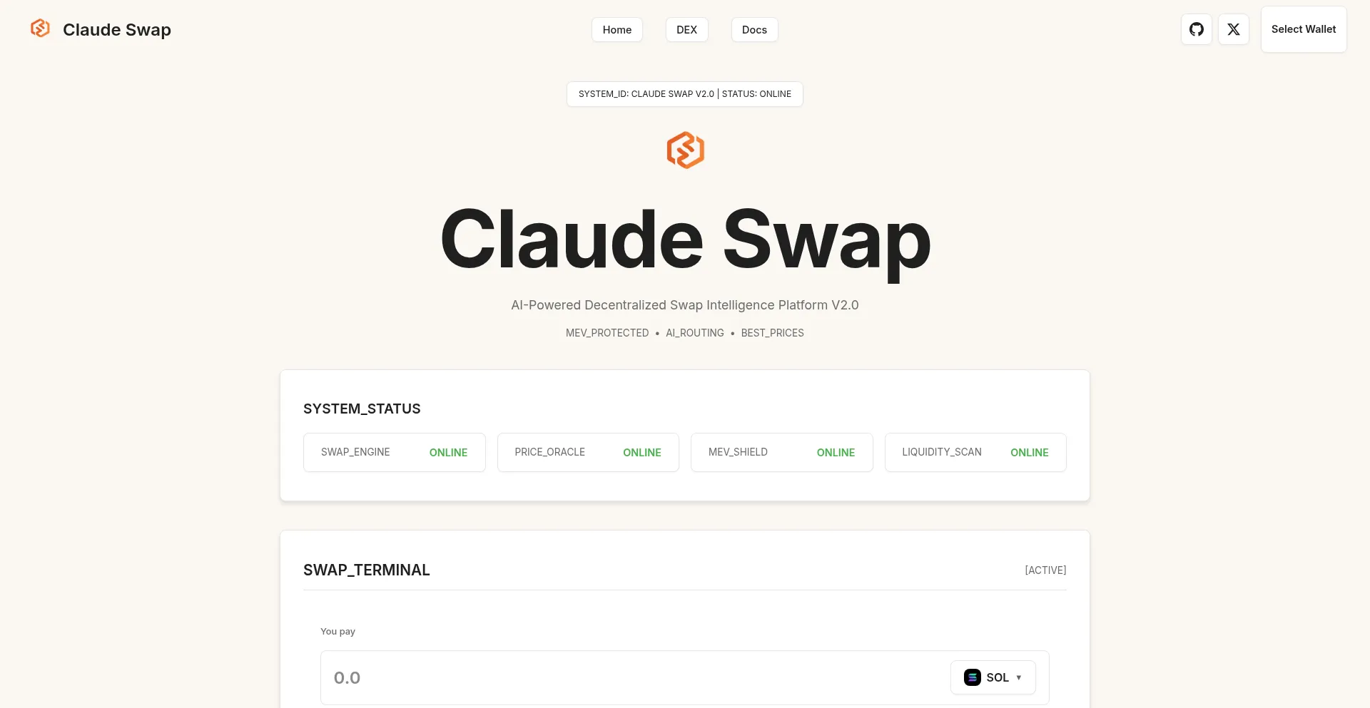 Claudeswap.com