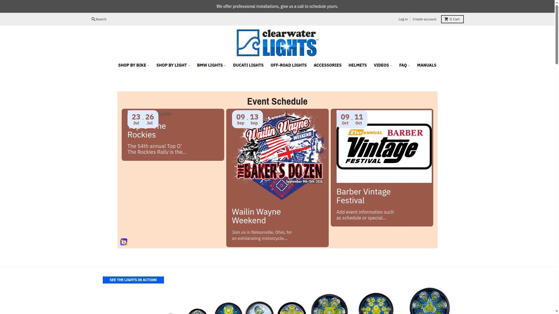 Clearwaterlights.com