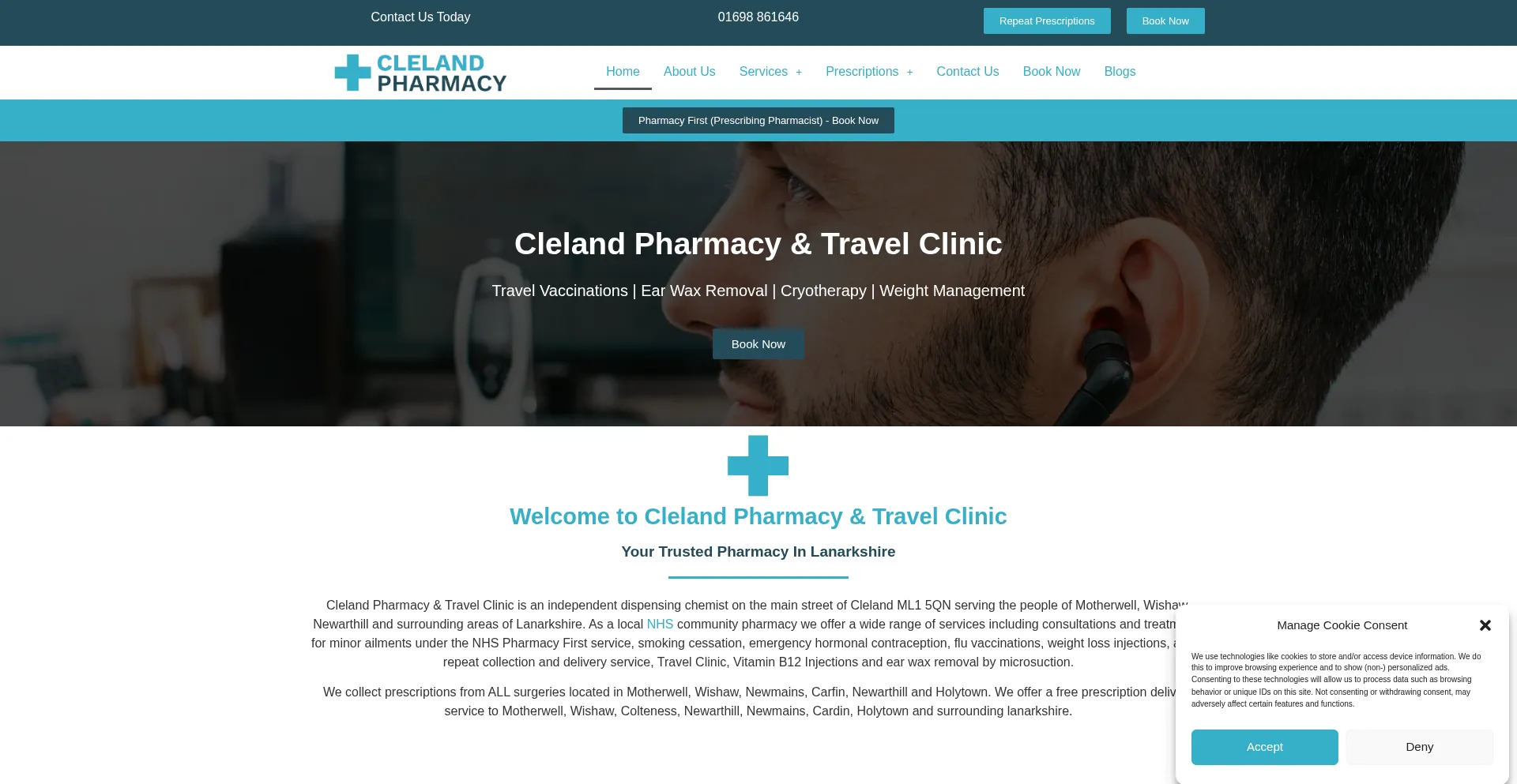 Clelandpharmacy.co.uk