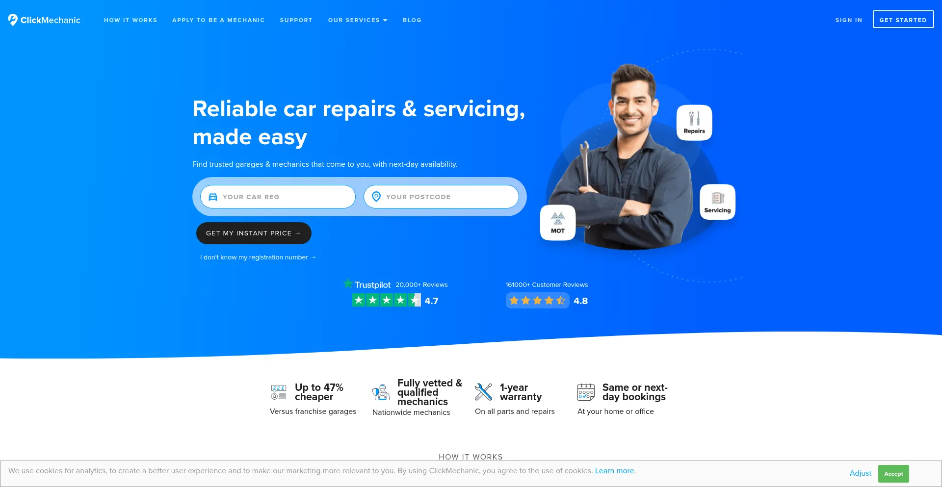 Clickmechanic.com 安全可靠吗？