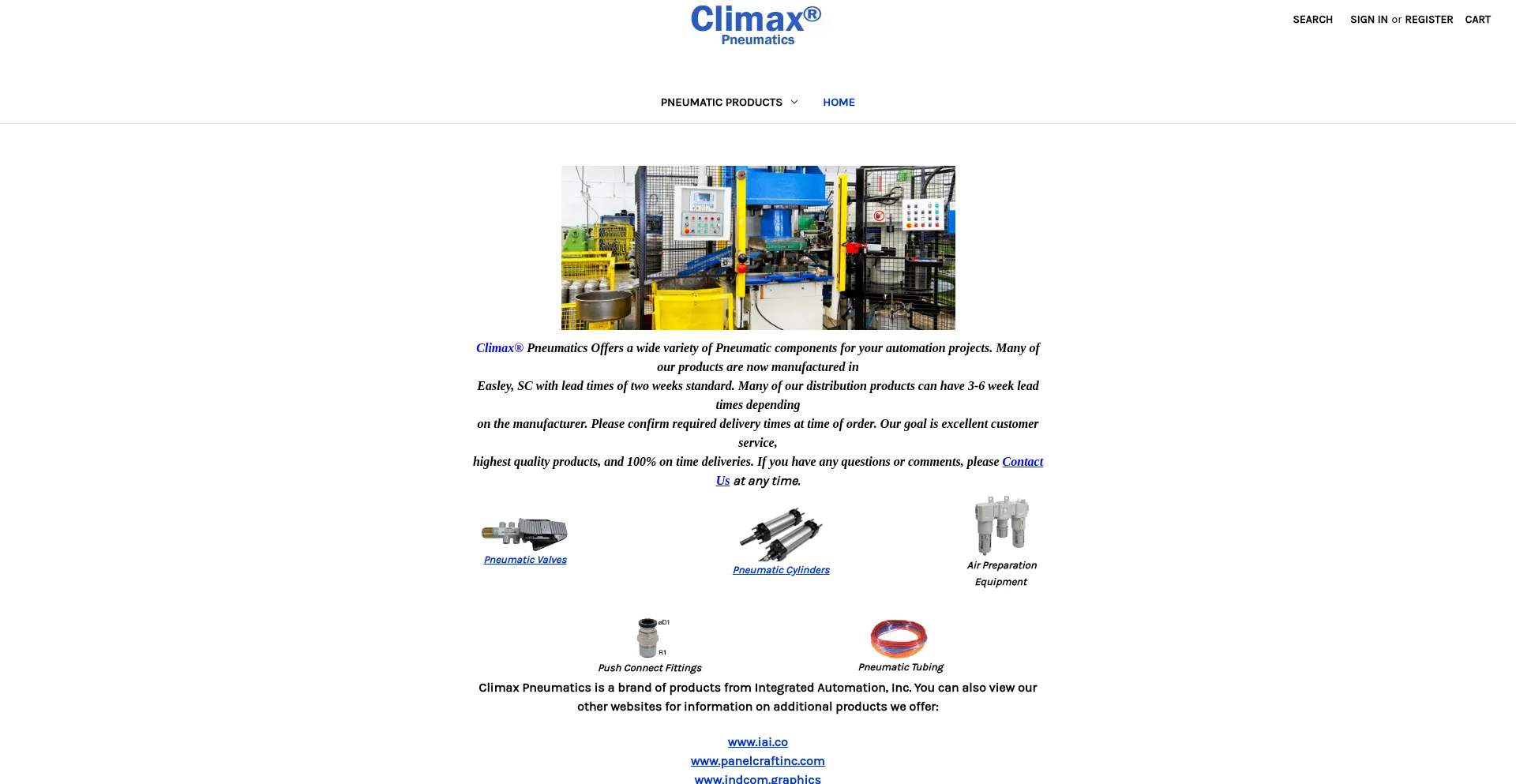 Climaxpneumatics.com