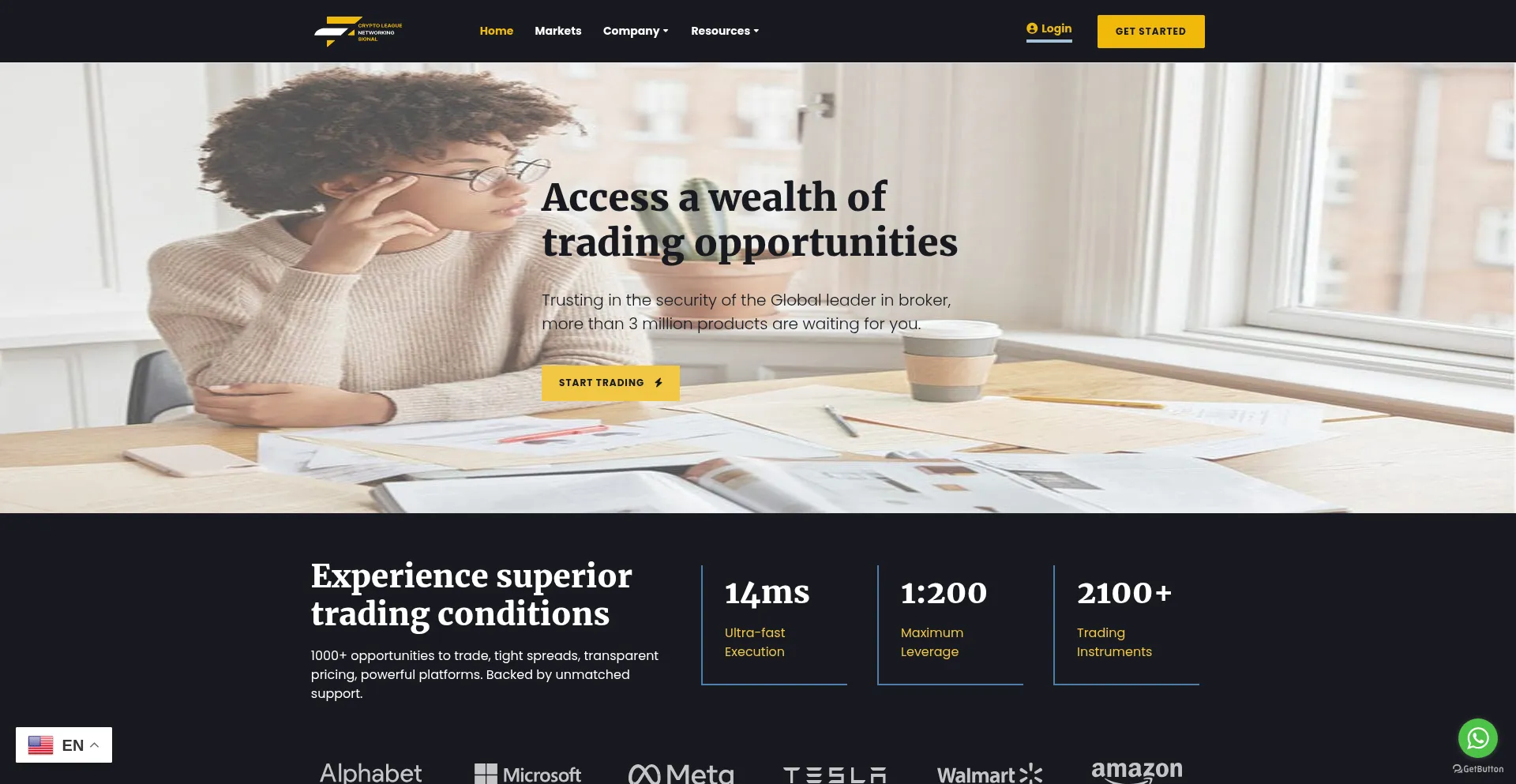 Website screenshot of Clnetworkingsignal.com